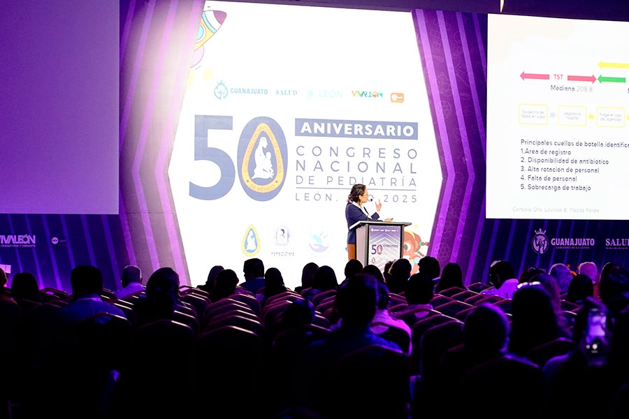 CONAPEME 2025 reunió a pediatras de todo el país en Poliforum León