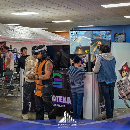 La cultura gamer toma fuerza con Expo Gamex Zone en Poliforum León