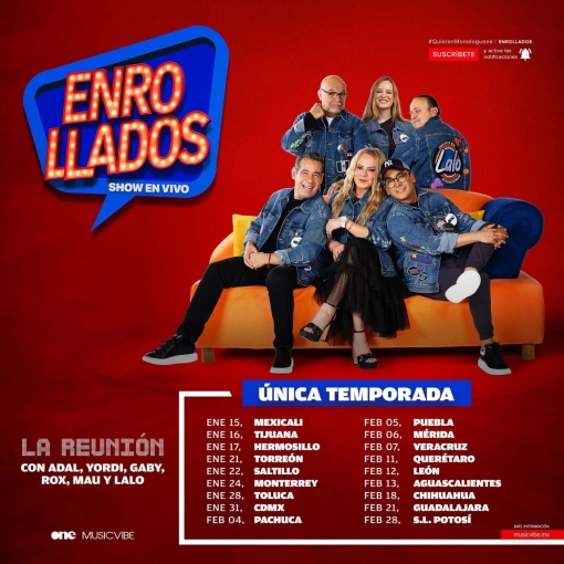 El regreso de una leyenda televisiva: “Enrollados” llegará a Poliforum León