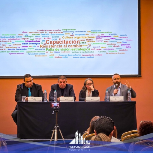 Poliforum León fue sede del Foro de Inteligencia Artificial para Empresarios